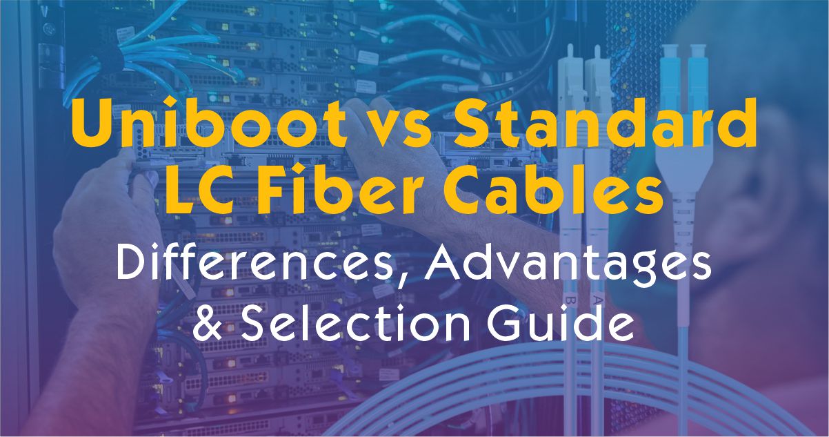 Uniboot vs Standard LC Fiber Cables: Differences, Advantages & Selection Guide