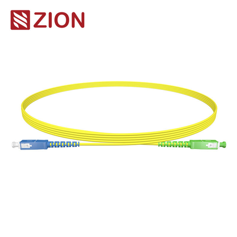 SC UPC to SC APC Simplex G.657.B3 Single Mode LSZH 2.0mm -10m 2112S222-10(7242115)