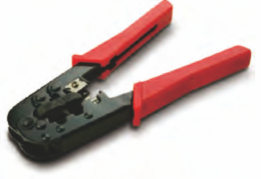 Crimping tool 8P +6P,6P+4 RED.
