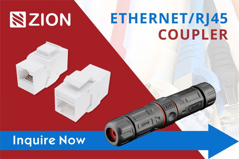 ETHERNET COUPLER RJ45 COUPLER
