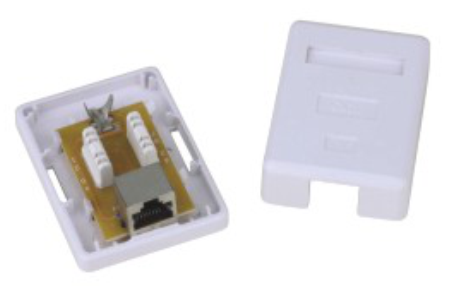 ZC-1247 Cat6 RJ45 STP Surface Box