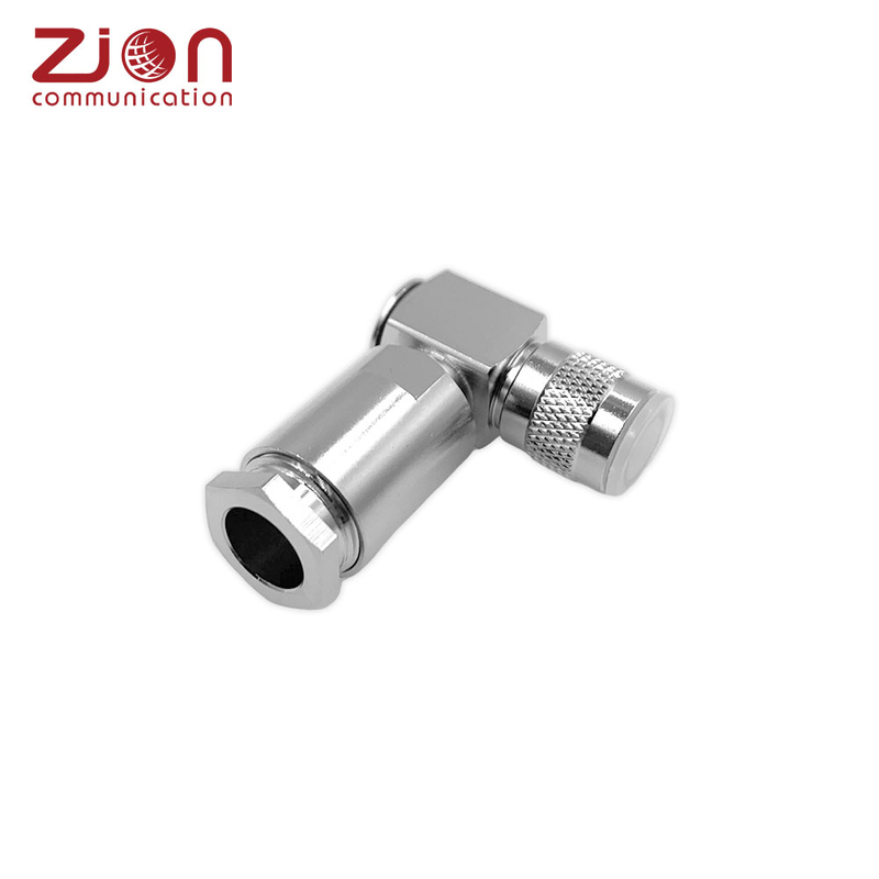 TNC8DMRACL-1 -TNC Male Clamp Right Angle Connectors for 8D-FB Cable