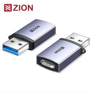 NO.ZCG140-USB 3.2 Gen 2 Male to Type-C Female Adapter (Single Side, 10Gbps)