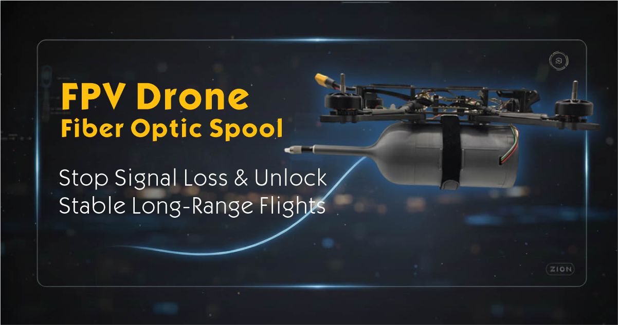 FPV Drone Fiber Optic Spool — Stop Signal Loss & Unlock Stable Long-Range Flights