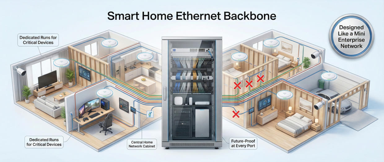 Smart Home Ethernet Backbone