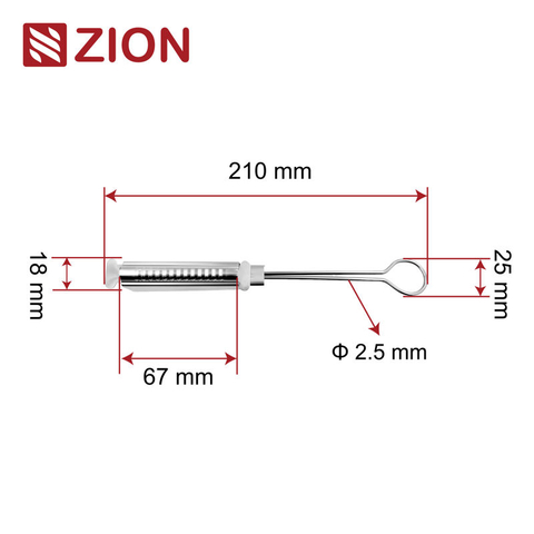FTTH stainless steel flat cable drop clamp FTTH stainless steel wire clamp ZCSSC-02