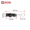 FTTH combination flat cable drop clamp FTTH combination clamp ZCSPC-11