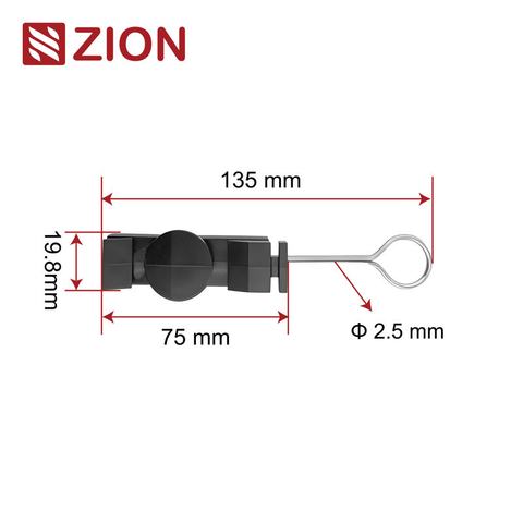 FTTH combination flat cable drop clamp FTTH combination clamp ZCSPC-11