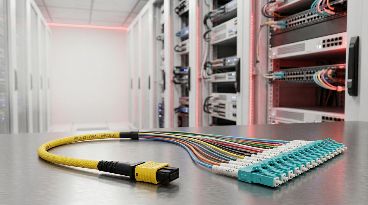 about MPO harness cables