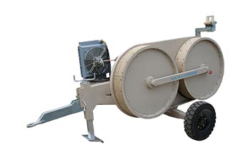 Hydraulic tensioner for ADSS