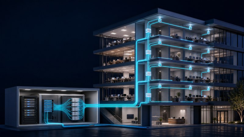 Technical overview of enterprise Passive Optical LAN design