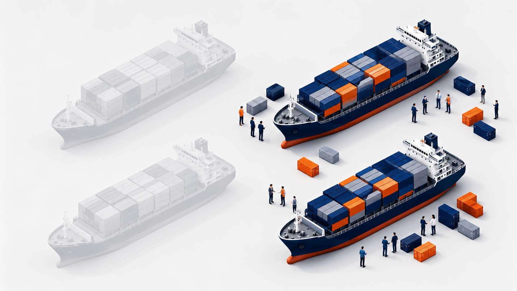 Blank sailing capacity effect