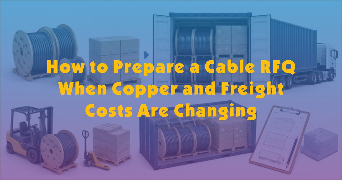 How to Prepare a Cable RFQ When Copper and Freight Costs Are Changing