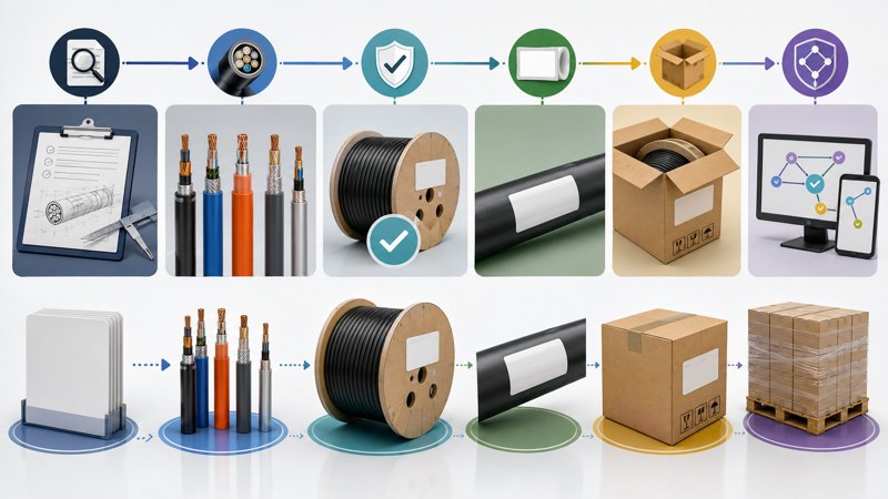 Fire cable sheath color and marking checklist for buyers