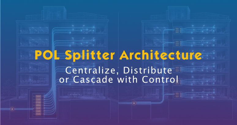 Centralized vs Distributed Splitting in Passive Optical LAN