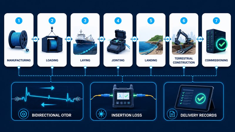 fiber acceptance testing lifecycle and handover records