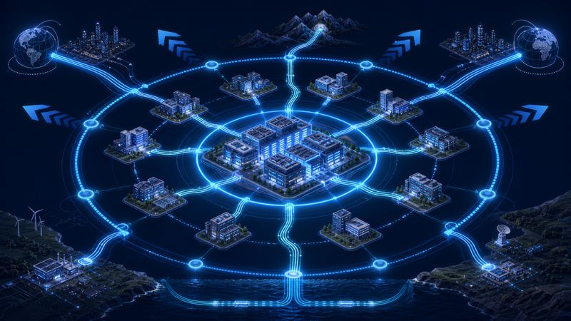 Data center campus and metro fiber connectivity routes