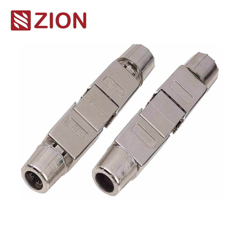 CAT6A Shielded Field Termination Plug ZC-603S-1-C6A-B1