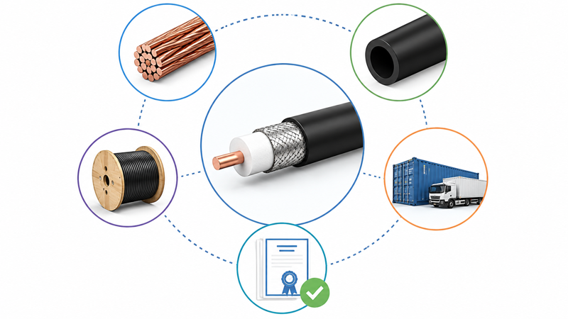 Cable RFQ checklist for conductor jacket packing delivery term and certificates