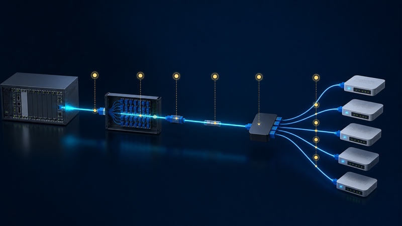 Technical overview of Passive Optical LAN optical loss budget
