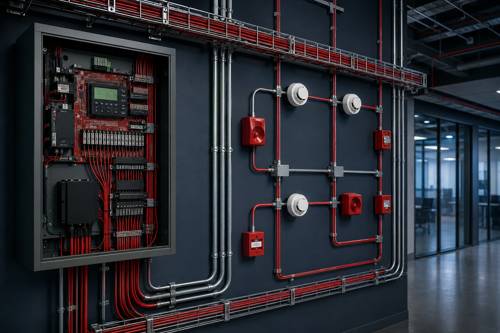 Security and fire protection cable solutions for commercial building projects