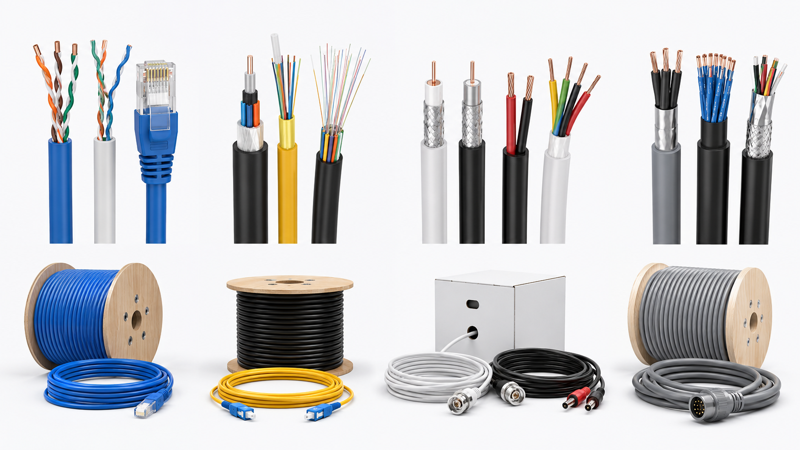 Cable product categories for project RFQ support