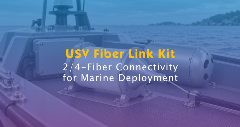 Compact USV Fiber Link Kit | 2/4-Fiber Links