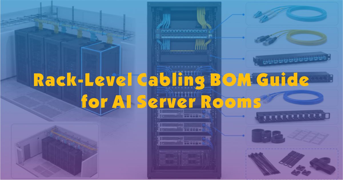 Rack-Level Cabling BOM Guide for AI Server Rooms