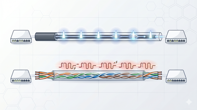 How Optical and Copper Communication Work