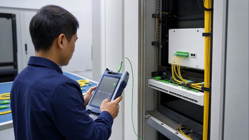 Field Verification for Passive Optical LAN optical loss budget