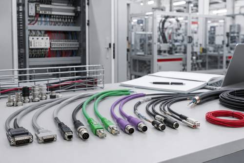 Industrial automation cable BOM support for mixed cable projects