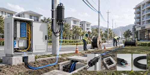 OPGW and outdoor fiber cable options for utility and telecom deployment