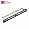 ZCPPF6A-1U24-KJ-B1 FTP CAT6A 24-Port Patch Panel