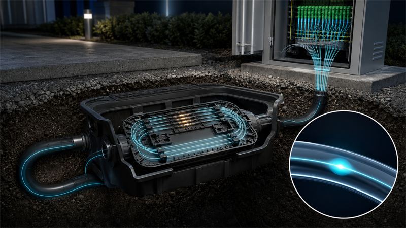 B-657.B2 bend-insensitive fiber routing through underground access network