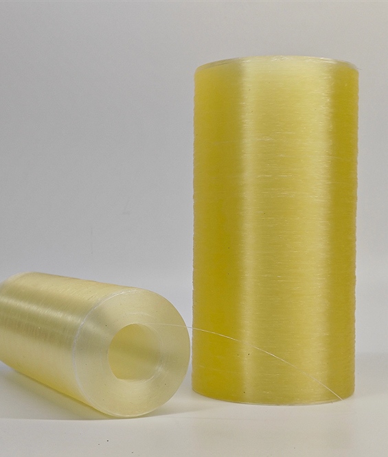 Aramid fiber tube material for underwater optical fiber drum