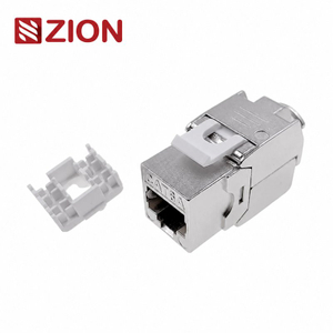 ZCTLKJF6A-B1 FTP CAT6A Toolless Keystone Jack