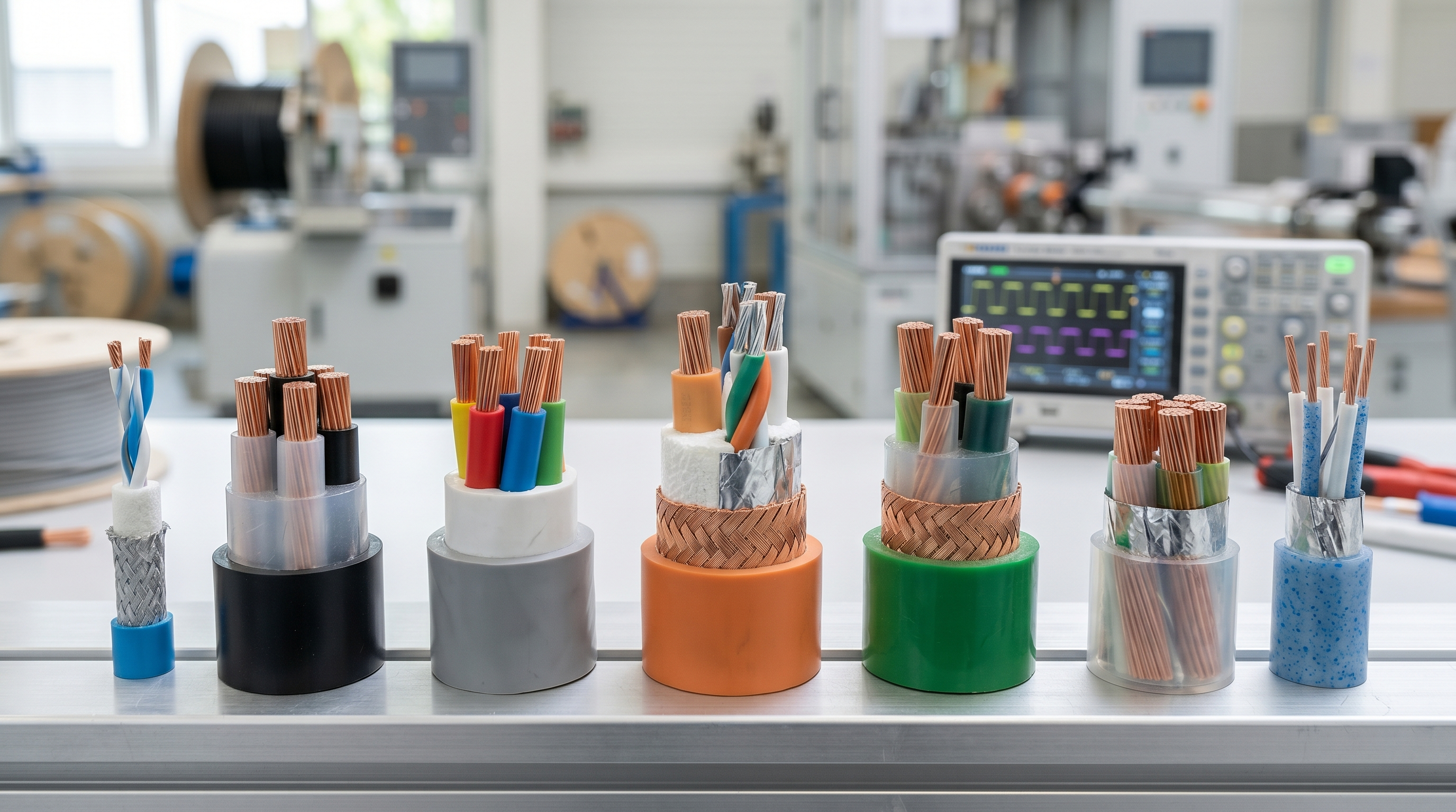 Common Cable Plastic Materials for Cable Insulation and Jacket Selection