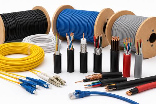 Cable and wire product group for signal and low-voltage transmission solutions